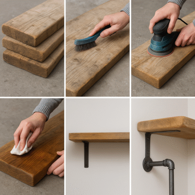 Prepare scaffold boards Proccess